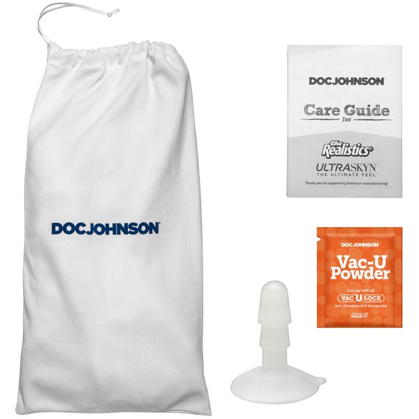Signature Cocks Alex Jones ULTRASKYN 11 in. Dual Density Dildo with Removable Vac-U-Lock Suction Cup Tan - Image 7