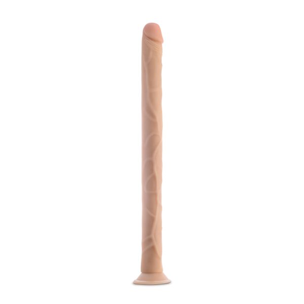 Dr. Skin 19 in. Dildo Beige - Image 3