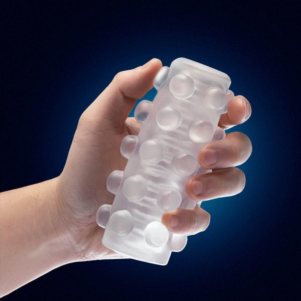 RIZE! Swich Glow in the Dark Self-Lubricating Stroker Clear - Image 4