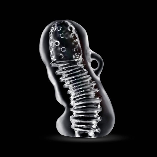 RIZE! Squeezy Ergonomic Stroker Clear - Image 2