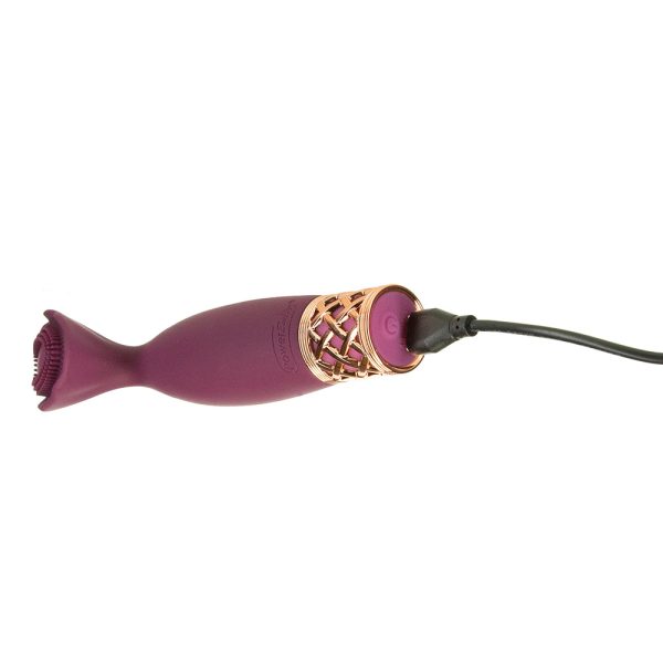 Pillow Talk Secrets Passion Rechargeable Silicone Clitoral Vibrator Wine - Image 8