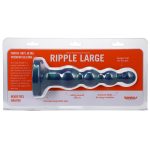 Tantus Ripple Large 8 in. Anal Beads Dildo Medium-Firm Malachite