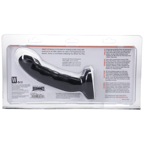 Tantus Acute 5.5 in. Curved Dildo Medium-Firm Night Sky - Image 2