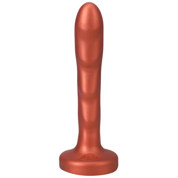 Tantus Charmer 8 in. G-Spot Dildo Firm Copper - Image 4