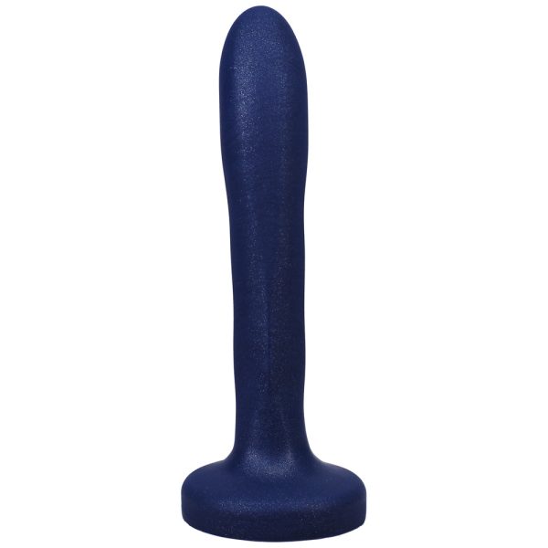 Tantus Charmer 8 in. G-Spot Dildo Sapphire - Image 4