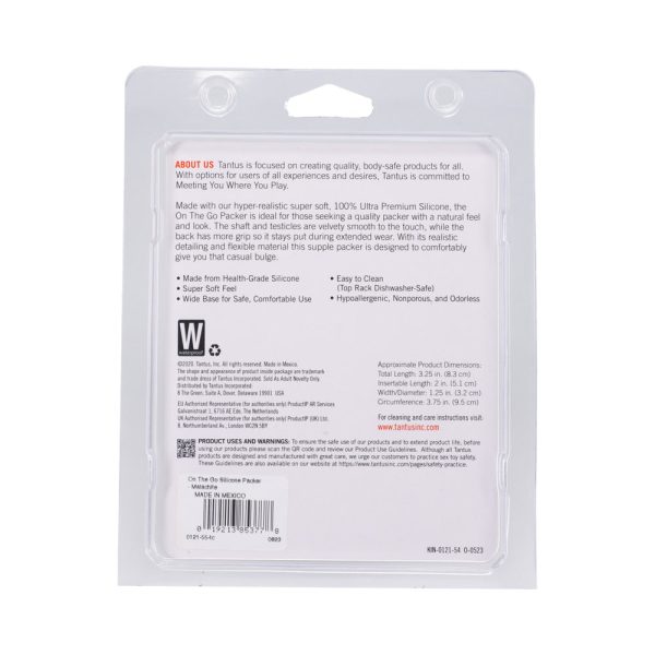 Tantus On The Go Silicone Packer Super Soft Malachite - Image 7