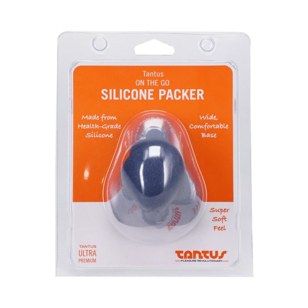 Tantus On The Go Silicone Packer Super Soft Sapphire - Image 6