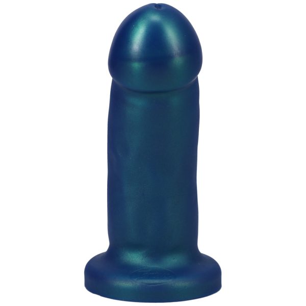 Tantus They/Them 5.5 in. Dildo Soft Malachite - Image 5