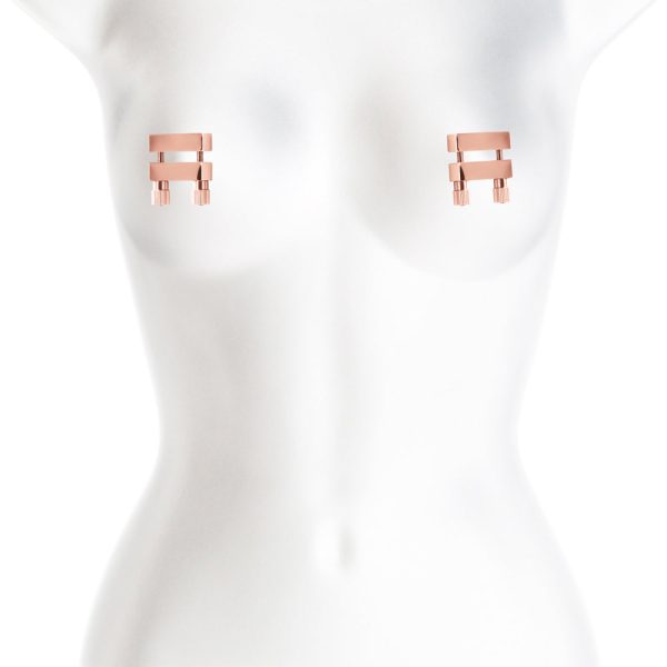 Bound Nipple Clamps V1 Rose Gold - Image 3