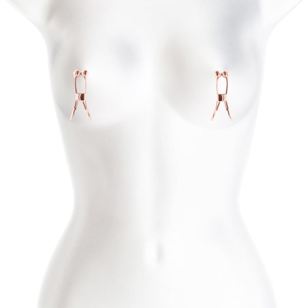 Bound Nipple Clamps C1 Rose Gold - Image 3
