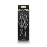 Bound Nipple Clamps C3 Gunmetal