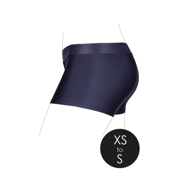 Ouch! Vibrating Strap-on Boxer Black XS/S - Image 7