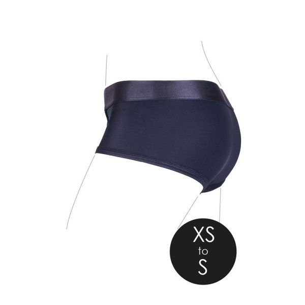 Ouch! Vibrating Strap-on Brief Black XS/S - Image 7