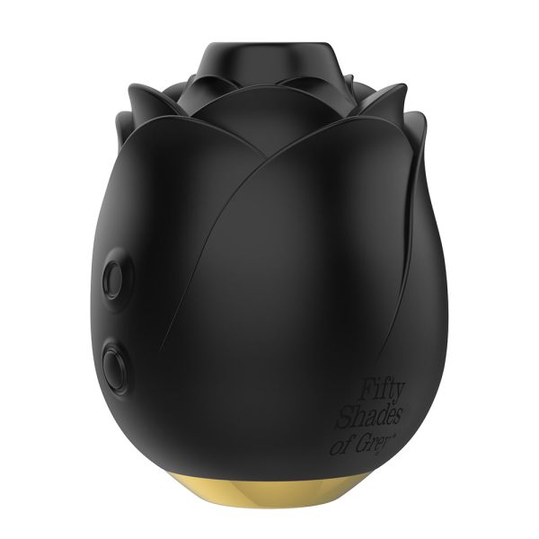 Fifty Shades of Grey Hearts and Flowers Suction Rose Black - Image 2