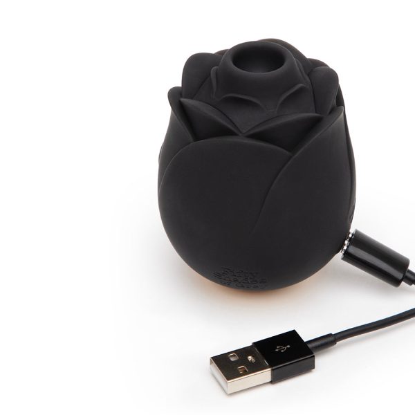Fifty Shades of Grey Hearts and Flowers Suction Rose Black - Image 7