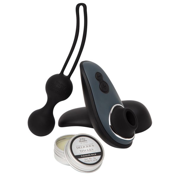 Fifty Shades of Grey Womanizer Desire Blooms Kit Black - Image 2