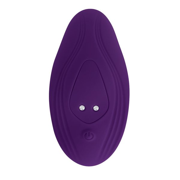 Playboy Our Little Secret Rechargeable Remote Controlled Silicone Underwear Vibrator Acai - Image 5