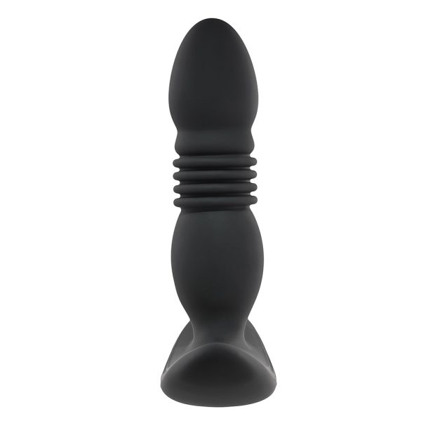 Playboy Trust The Thrust Thrusting Vibrating Anal Plug Black - Image 3