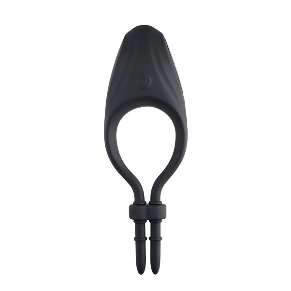 Zero Tolerance Perfect Fit Rechargeable Vibrating Silicone Lasso Cockring Black - Image 2