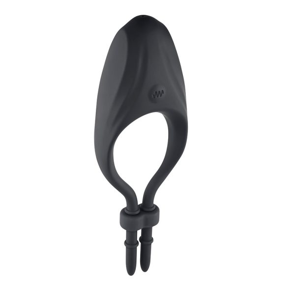 Zero Tolerance Perfect Fit Rechargeable Vibrating Silicone Lasso Cockring Black - Image 4