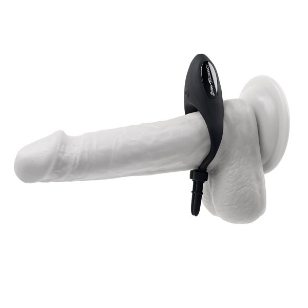 Zero Tolerance Perfect Fit Rechargeable Vibrating Silicone Lasso Cockring Black - Image 7