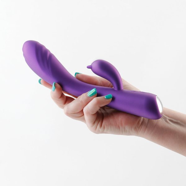Royals Duchess Rabbit Vibrator Metallic Purple - Image 3
