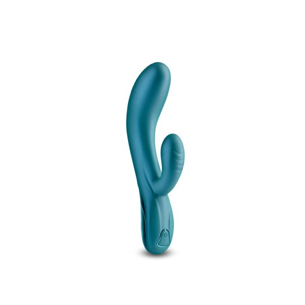 Royals Regent Rabbit Vibrator Metallic Green - Image 2