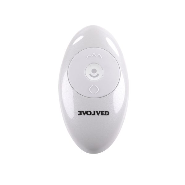 Evolved Full Monty Rechargeable Remote-Controlled Thrusting Twirling 9 in. Silicone Dildo Light - Image 9