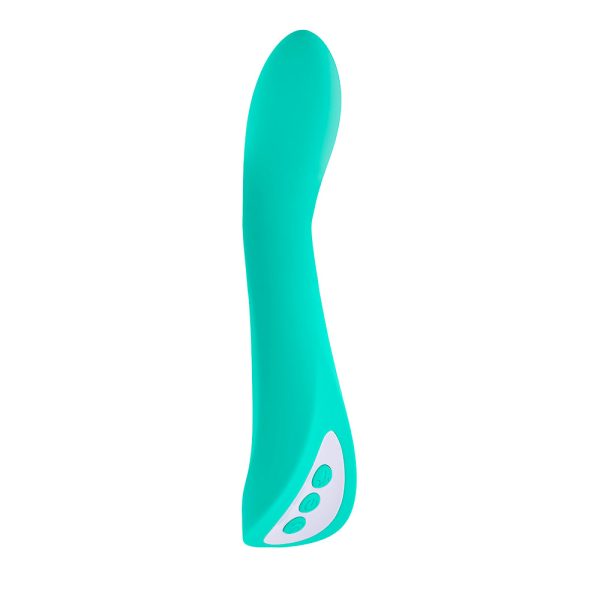 Evolved Come With Me Rechargeable ''Come Hither'' Silicone Vibrator Green - Image 5