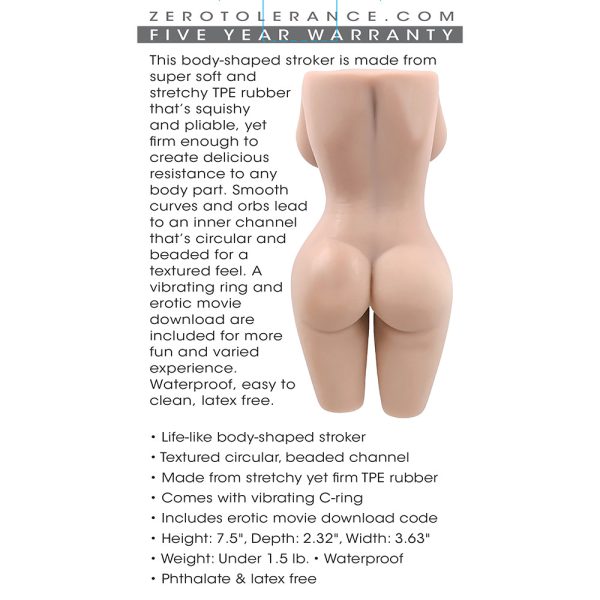 Zero Tolerance Body Language Stroker TPE Light - Image 8