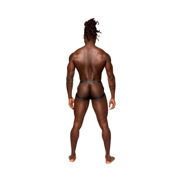 Male Power Rude Awakening Ring Jock Black L/XL - Image 2