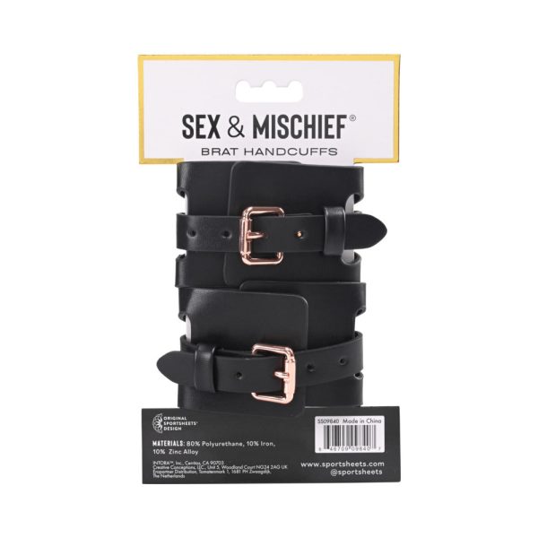Sportsheets Sex & Mischief Brat Handcuffs - Image 6