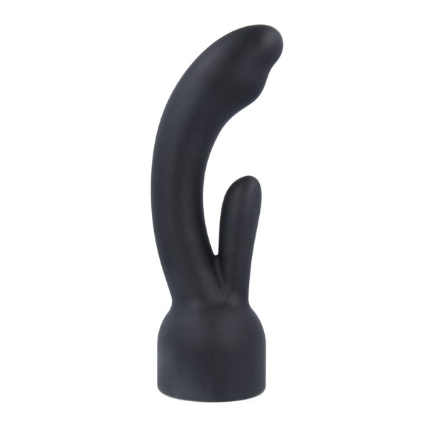 Doxy 3 Silicone Rabbit Wand Attachment Black - Image 3