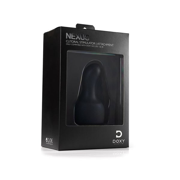 Doxy 3 Silicone Clitoral Wand Attachment Navy - Image 6