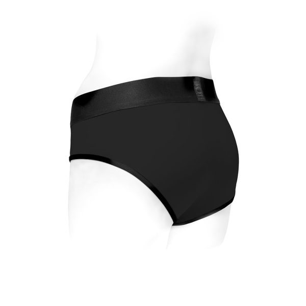 SpareParts Tomboi Nylon Briefs Harness Black Size XXS - Image 3