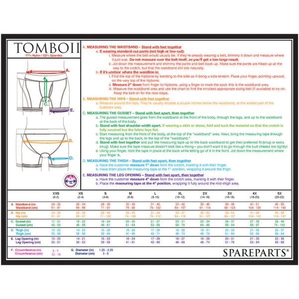 SpareParts Tomboii Nylon Boxer Briefs Harness Purple/Black Size L - Image 10