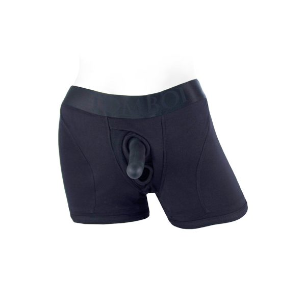 SpareParts Tomboii Rayon Boxer Briefs Harness Black Size XS - Image 8
