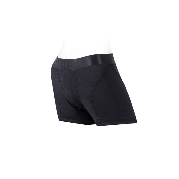 SpareParts Tomboii Rayon Boxer Briefs Harness Black Size S - Image 3
