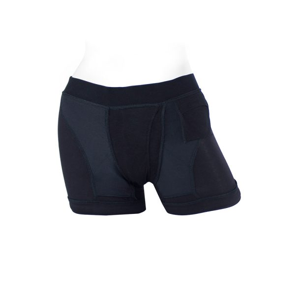 SpareParts Tomboii Rayon Boxer Briefs Harness Black Size 3XL - Image 5