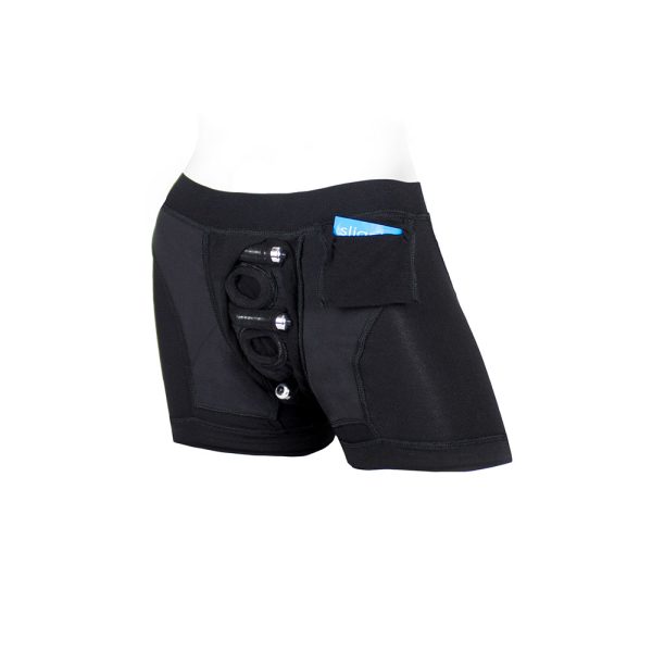 SpareParts Tomboii Rayon Boxer Briefs Harness Black Size 5XL - Image 7