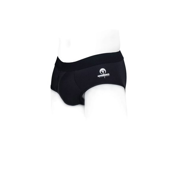 SpareParts Pete Briefs Nylon Packing Underwear Black Size XL - Image 4