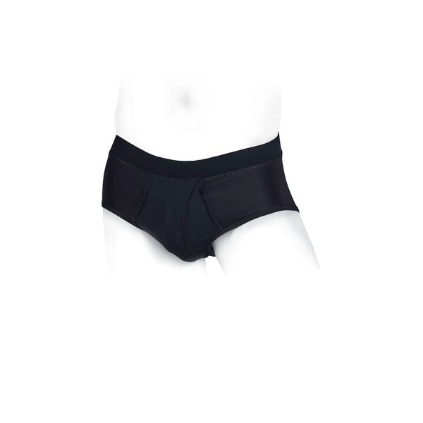 SpareParts Pete Briefs Nylon Packing Underwear Black Size 2XL - Image 6