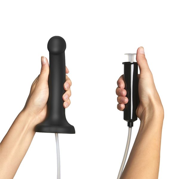 Strap-On-Me Squirting Cum Dildo Black Small (fluid not included) - Image 2