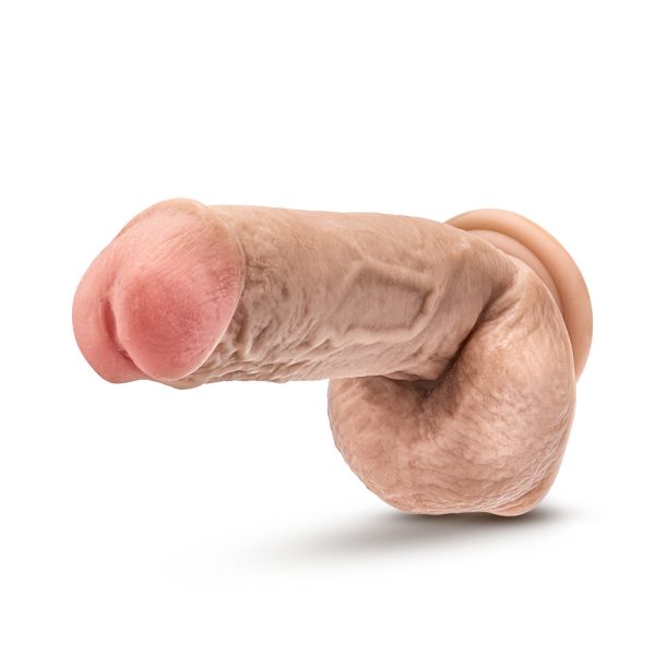 Dr. Skin Mr. D Realistic 8.5 in. Dildo with Balls Beige - Image 4