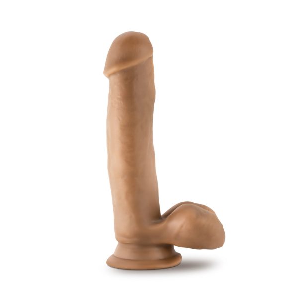 Dr. Skin Dr. Mark 7 in. Dildo with Balls Tan - Image 2