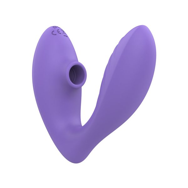 ROMP Reverb Rechargeable Silicone Clitoral and G-Spot Stimulator Purple - Image 3