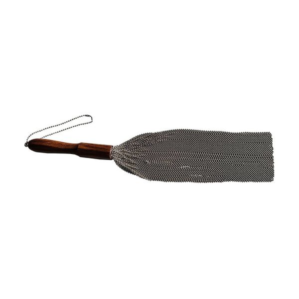 Rouge Beaded Metal Flogger Silver - Image 2