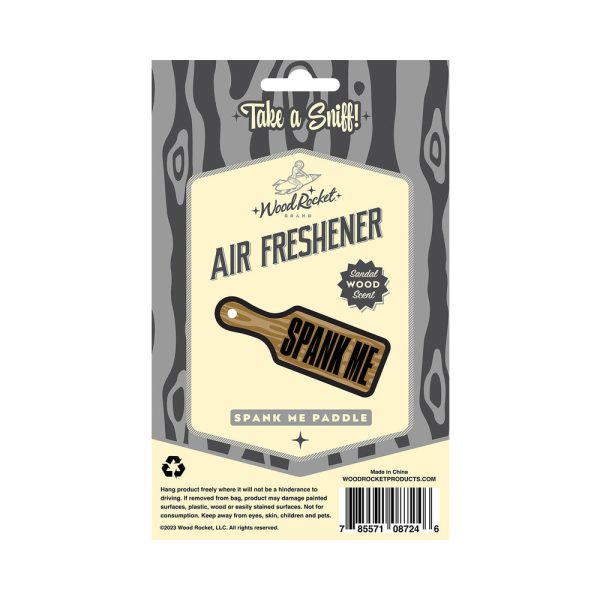 Wood Rocket Air Freshener Spank Me Paddle - Image 4
