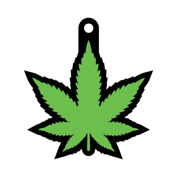 Wood Rocket Air Freshener Green Leaf - Image 3