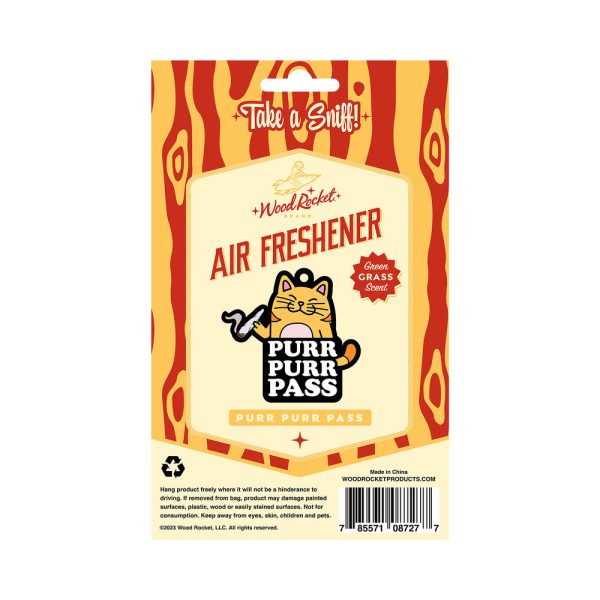 Wood Rocket Air Freshener Purr Purr Pass - Image 6